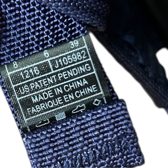 CHACO Zvolv X2 Volcanic Blue Sandal sz 8 Polyester Double Strap Toe Loop J105982 - Picture 7 of 7